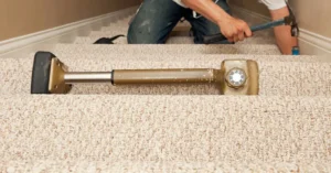 how to replace carpet on stairs