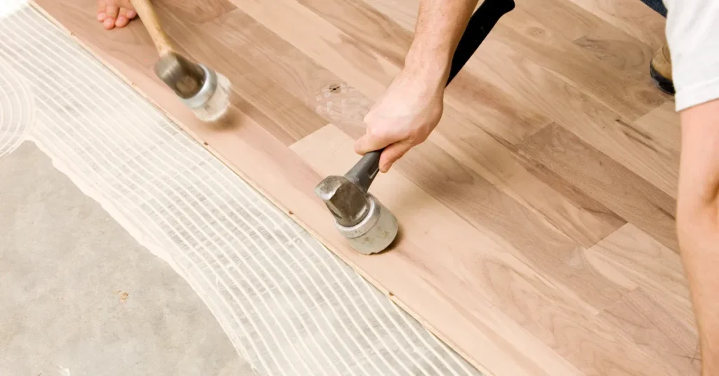 Can you install hardwood floors over concrete