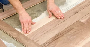 Can you install hardwood floors over concrete